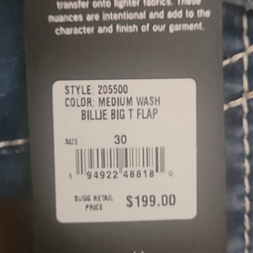 True Religion Billie Mid rise Jeans - Picture 5 of 5